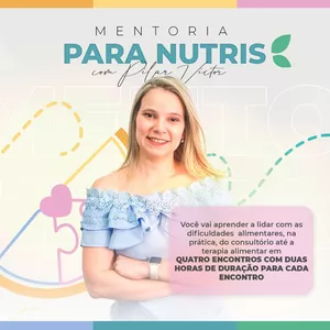 Imagem de capa para o Serviço online Mentoria para Nutris - por Pilar Victor