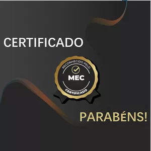 Imagem de capa para o Curso online Certificado autenticado pelo MEC