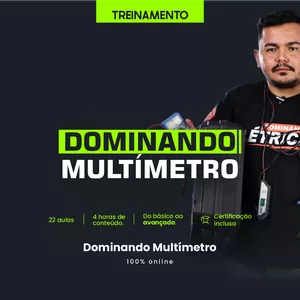 Imagem de capa para o Curso online DOMINANDO MULTÍMETRO