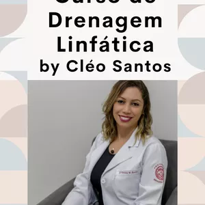 Imagem principal do produto Curso drenagem linfática terapêutica by Cléo Santos
