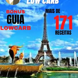 Imagem principal do produto Guia lowcarb + 171 BOLOS LOWCARB