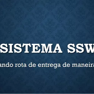 Imagem de capa para o Curso online Roteirização na prática utilizando sistema SSW