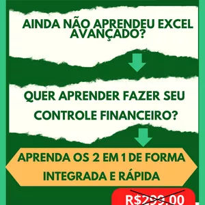 Imagem do curso EXCEL DO BÁSICO AO AVANÇADO E GESTÃO FINANCEIRA
