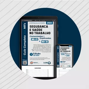 Imagem de capa para o Ebook O Guia Completo: Todas as NR's Comentadas Atualizadas 2024 