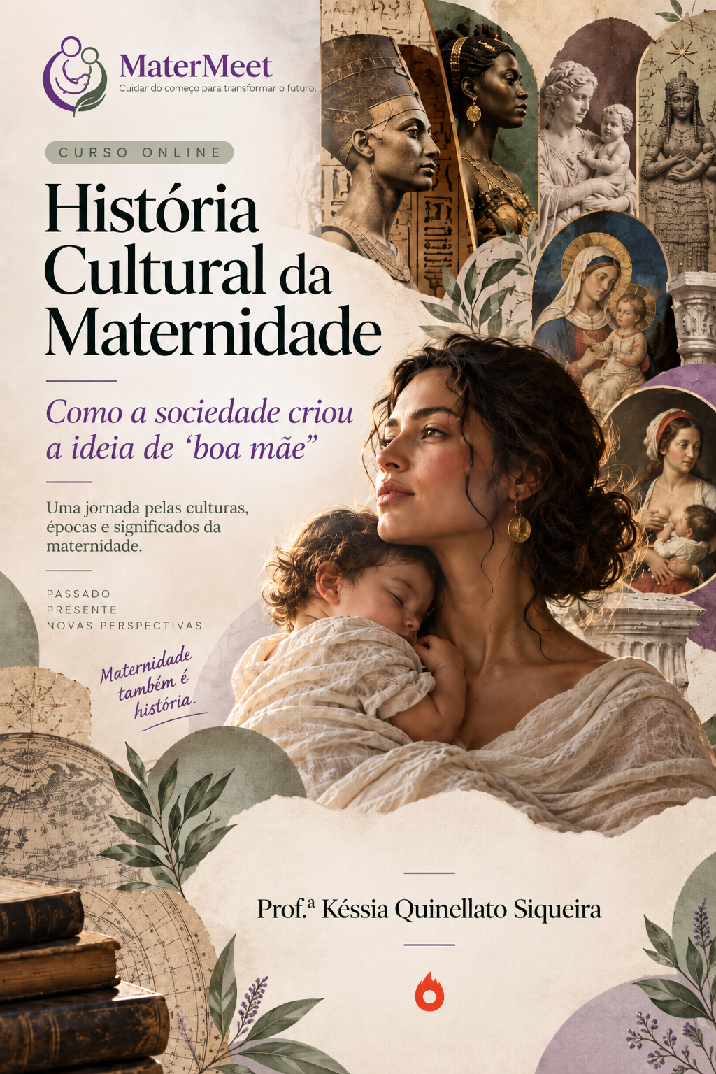 Imagem de A História Cultural da Maternidade: Como a Sociedade Criou a Ideia de “Boa Mãe" criado por MATERMEET LTDA na hotmart