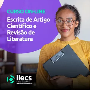 Imagem de capa para o Curso online Escrita de Artigo Científico e Revisão de Literatura