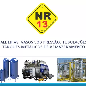 Imagem de capa para o Ebook PROJETO VASOS SOB PRESSÃO - NR 13 