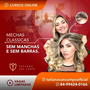 Curso Curso Mechas Clássicas by Tatiana Van Campo