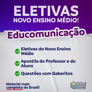 Imagem de EDUCOMUNICAÇÃO criado por Plano de Aula Pronto na hotmart