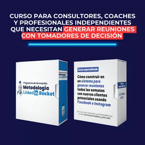 Imagen de portada para Curso online Curso especializado para consultores, coaches y profesionales independientes que necesitan generar reuniones con tomadores de decisión interesados en contratar sus servicios