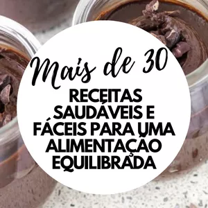 Imagem do curso Mais de 30 Receitas Saudáveis e Fáceis para uma Alimentação Equilibrada