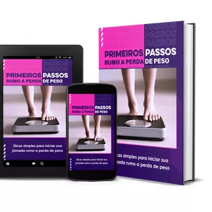 Imagem de capa para o Ebook E-BOOK PLR - Primeiros Passos Rumo a Perda de Peso Dicas Simples para Iniciar sua Jornada Rumo a Perda de Peso!