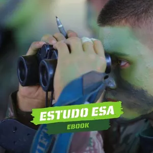 Imagem de capa para o Ebook EBOOK Organização de Estudo pra ESA