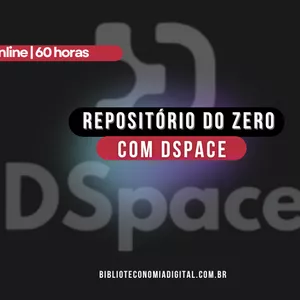 Imagem de capa para o Curso online Repositório do zero com DSpace