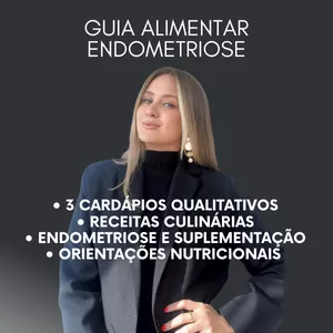 Imagem de capa para o Ebook Guia Alimentar Endometriose