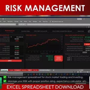 Cover image for Online course Risk Management Spreadsheets