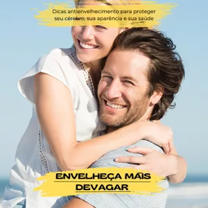 Imagem de capa para o Ebook Envelheça Mais Devagar