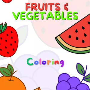 Cover image for Ebook Let's learn from fruits and vegetables 