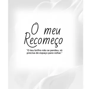 Imagem de capa para o Ebook "O meu recomeço"