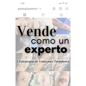 Imagen de portada para Ebook Vende Como un Experto 5 Estrategias de Venta para Tatuadores