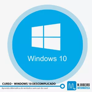 Imagem de capa para o Curso online Windows 10 Descomplicado!