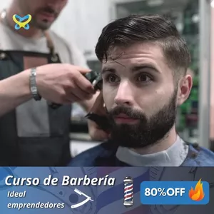 Imagen de portada para Curso online Curso de Barbería y Cortes de Pelo - Principiantes