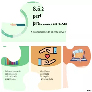 Imagem de capa para o Ebook ISO 9001:2015 - 8.5.3 Propriedade pertencente a cliente ou provedores externos