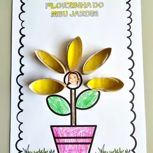 Imagem de capa para o Ebook Atividade Primavera: Florzinha do Meu Jardim 