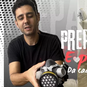 Preparação e pintura de cadeiras odontológicas 