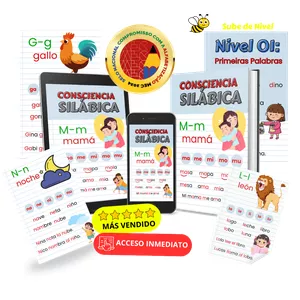 Imagen de portada para Curso online Conciencia Silábica