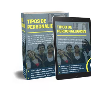 Imagem de capa para o Ebook TIPOS DE PERSONALIDADES COMO LIDAR!
