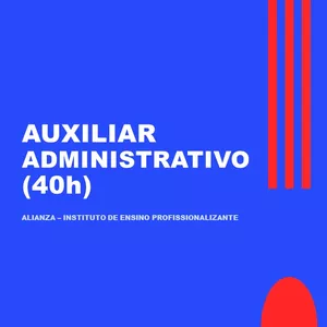 Imagem de capa para o Curso online Auxiliar Administrativo - 40h (com Certificado!)