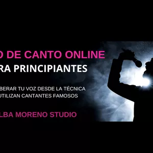 Imagen de portada para Curso online CURSO DE CANTO PARA PRINCIPIANTES
