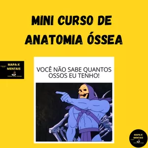 Imagem de capa para o Ebook MINI CURSO DE ANATOMIA ÓSSEA