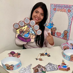 Imagem de capa para o Ebook Sequência didática da História “A casa sonolenta”