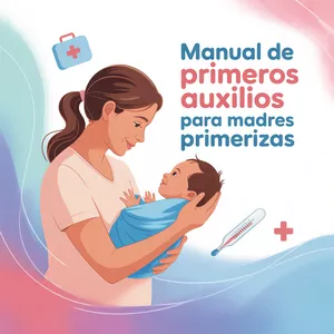 Imagen de portada para Ebook Manual de Primeros Auxilios para Madres Primerizas: Actúa con seguridad cuando tu bebé más lo necesita