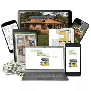 Imagen de portada para Ebook Mi Casa Rural – Planos Profesionales - PREMIUM