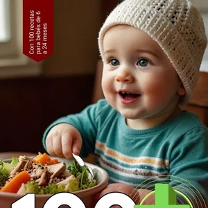 Imagen de portada para Ebook 100 recetas prácticas y rápidas para bebés 6 y 24 meses