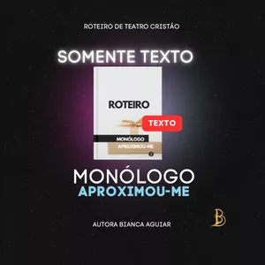 Imagem de capa para o Ebook Monólogo Aproximou-me (SOMENTE TEXTO)