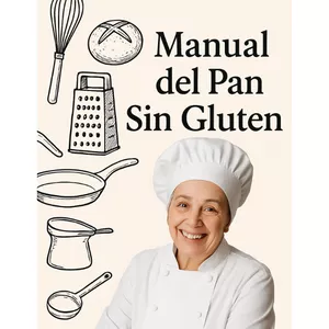 Imagen de portada para Ebook Manual del Pan Sin Gluten + Bonos Exclusivos