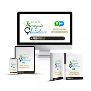 Imagen de portada para Curso online Mensajería instantánea para emprendedores