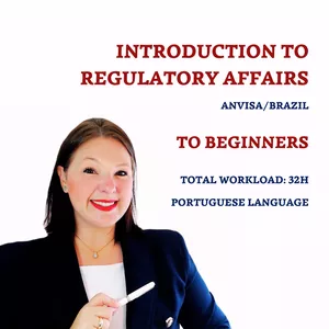 Imagem de capa para o Curso online Brasil/ANVISA: Introdução a Assuntos Regulatórios
