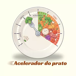 Imagem de capa para o Ebook Acelerardor do Prato - 10 Dicas Rápidas e 10 Atividades Práticas para Ampliar o Cardápio do seu Filho!