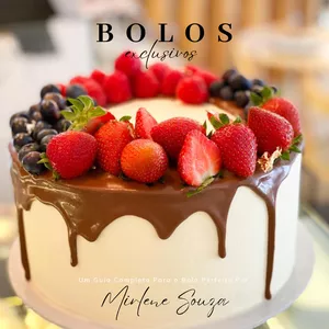 Imagem de capa para o Ebook Ebook Bolos Exclusivos + Ebook Como Otimizar sua Produção e Ganhar mais Dinheiro
