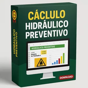 Imagem de capa para o Curso online Planilha - Cálculo Hidráulico Preventivo
