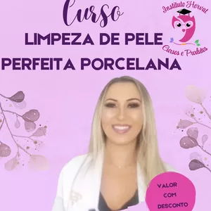 Imagem de capa para o Ebook E-BOOK: CURSO LIMPEZA DE PELE PERFEITA PORCELANA