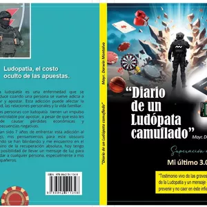 Imagen de portada para Ebook Detrás de la máscara: "Diario de un ludópata camuflado"