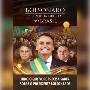 Imagem de capa para o Ebook Bolsonaro o líder da direita no Brasil