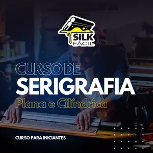 Imagem de capa para o Curso online Curso de Serigrafia Silk Fácil 