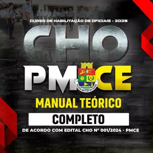 Imagem de capa para o Ebook CHO PMCE - TEORIA COMPLETA